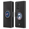 thumbnail image 1 of Head Case Designs Officially Licensed NHL Columbus Blue Jackets Puck Texture Leather Book Wallet Case Cover Compatible with Samsung Galaxy A52 / A52s / 5G (2021), 1 of 6