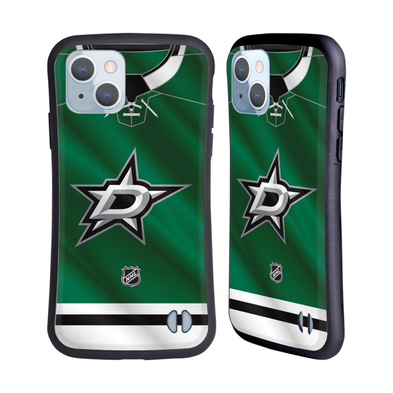 Head Case Designs Officially Licensed NHL Dallas Stars Jersey Hybrid Case Compatible with Apple iPhone 14