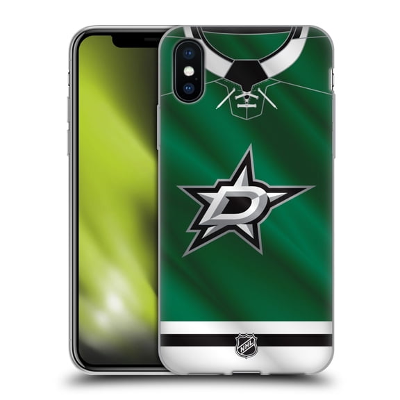 Head Case Designs Officially Licensed NHL Dallas Stars Jersey Soft Gel Case Compatible with Apple iPhone X / iPhone XS
