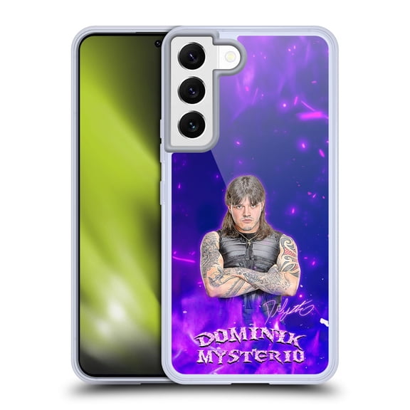 Ecell Dominik Mysterio Portrait Soft Gel Samsung Phone Case