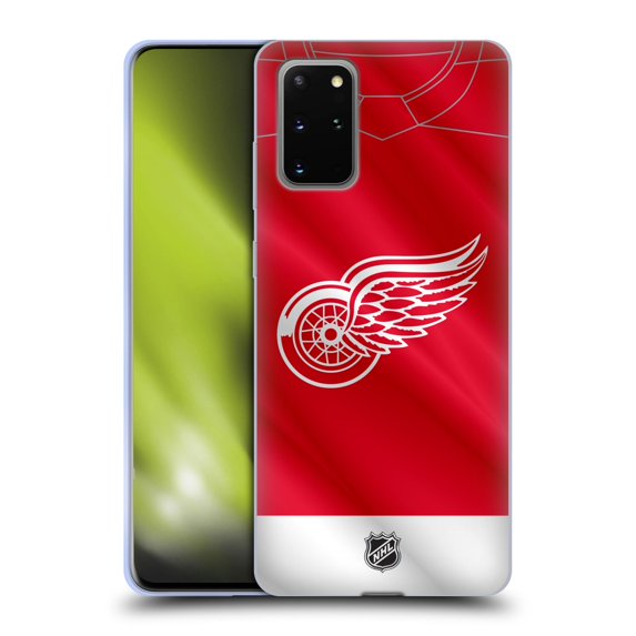 Head Case Designs Officially Licensed NHL Detroit Red Wings Jersey Soft Gel Case Compatible with Samsung Galaxy S20+ / S20+ 5G