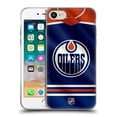 thumbnail image 1 of Head Case Designs Officially Licensed NHL Edmonton Oilers Jersey Soft Gel Case Compatible with Apple iPhone 7 / 8 / SE 2020 & 2022, 1 of 7