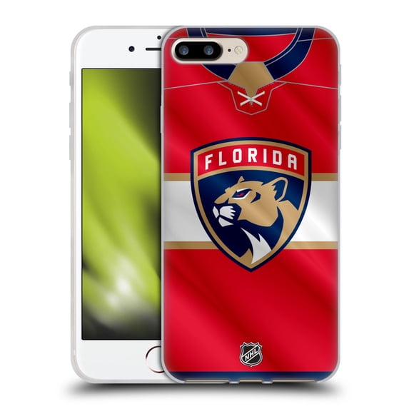 Head Case Designs Officially Licensed NHL Florida Panthers Jersey Soft Gel Case Compatible with Apple iPhone 7 Plus / iPhone 8 Plus