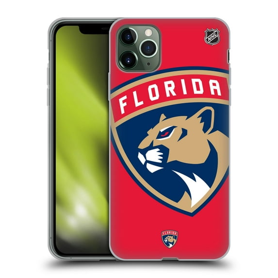 Head Case Designs Officially Licensed NHL Florida Panthers Oversized Soft Gel Case Compatible with Apple iPhone 11 Pro Max