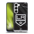 thumbnail image 1 of Head Case Designs Officially Licensed NHL Los Angeles Kings Jersey Soft Gel Case Compatible with Samsung Galaxy S23 5G, 1 of 7