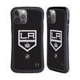 thumbnail image 1 of Head Case Designs Officially Licensed NHL Los Angeles Kings Plain Hybrid Case Compatible with Apple iPhone 14 Pro Max, 1 of 7