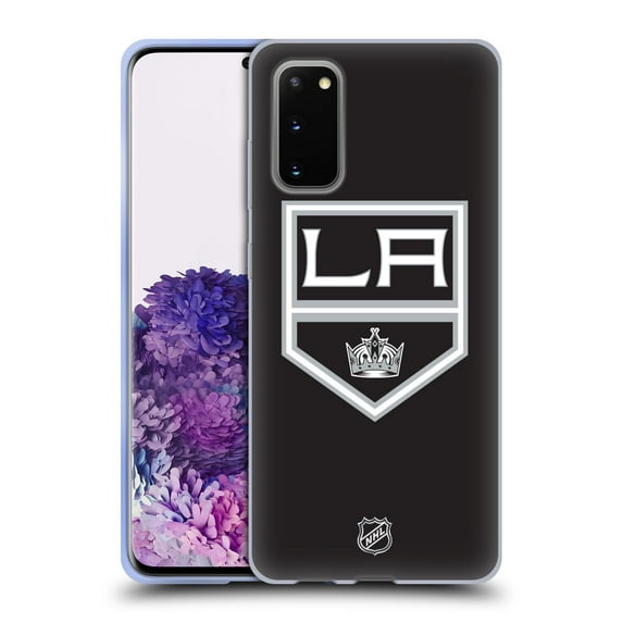 Head Case Designs Officially Licensed NHL Los Angeles Kings Plain Soft Gel Case Compatible with Samsung Galaxy S20 / S20 5G
