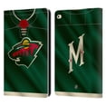 thumbnail image 1 of Head Case Designs Officially Licensed NHL Minnesota Wild Jersey Leather Book Wallet Case Cover Compatible with Apple iPad Air 2 (2014), 1 of 6