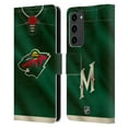 thumbnail image 1 of Head Case Designs Officially Licensed NHL Minnesota Wild Jersey Leather Book Wallet Case Cover Compatible with Samsung Galaxy S23+ 5G, 1 of 6