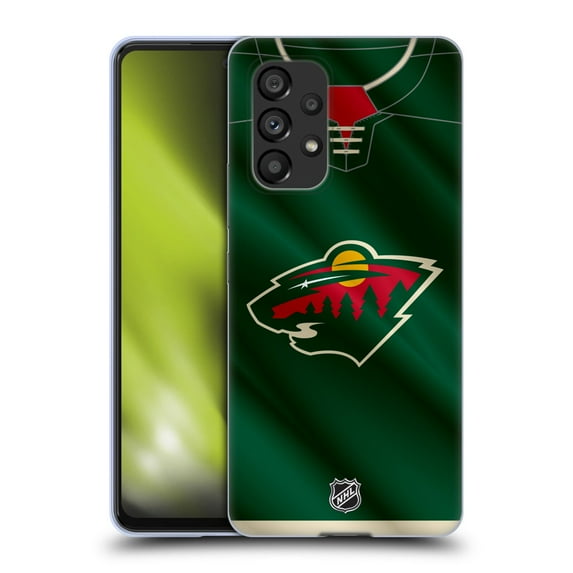 Head Case Designs Officially Licensed NHL Minnesota Wild Jersey Soft Gel Case Compatible with Samsung Galaxy A53 5G (2022)