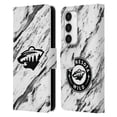 thumbnail image 1 of Head Case Designs Officially Licensed NHL Minnesota Wild Marble Leather Book Wallet Case Cover Compatible with Samsung Galaxy S23 5G, 1 of 6