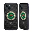 thumbnail image 1 of Head Case Designs Officially Licensed NHL Minnesota Wild Puck Texture Hybrid Case Compatible with Apple iPhone 15, 1 of 7