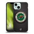 thumbnail image 1 of Head Case Designs Officially Licensed NHL Minnesota Wild Puck Texture Soft Gel Case Compatible with Apple iPhone 13 Mini, 1 of 7
