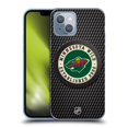 thumbnail image 1 of Head Case Designs Officially Licensed NHL Minnesota Wild Puck Texture Soft Gel Case Compatible with Apple iPhone 14, 1 of 7