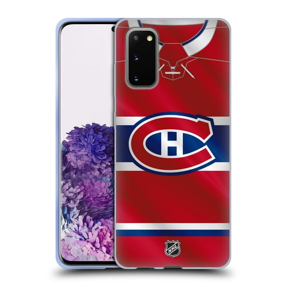Head Case Designs Officially Licensed NHL Montreal Canadiens Jersey Soft Gel Case Compatible with Samsung Galaxy S20 / S20 5G