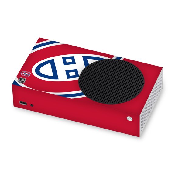 Head Case Designs Officially Licensed NHL Montreal Canadiens Oversized Vinyl Sticker Skin Decal Cover Compatible with Microsoft Xbox Series S Console