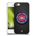 thumbnail image 1 of Head Case Designs Officially Licensed NHL Montreal Canadiens Puck Texture Soft Gel Case Compatible with Apple iPhone 5 / 5s / iPhone SE 2016, 1 of 7