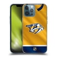 thumbnail image 1 of Head Case Designs Officially Licensed NHL Nashville Predators Jersey Soft Gel Case Compatible with Apple iPhone 13 Pro Max, 1 of 7