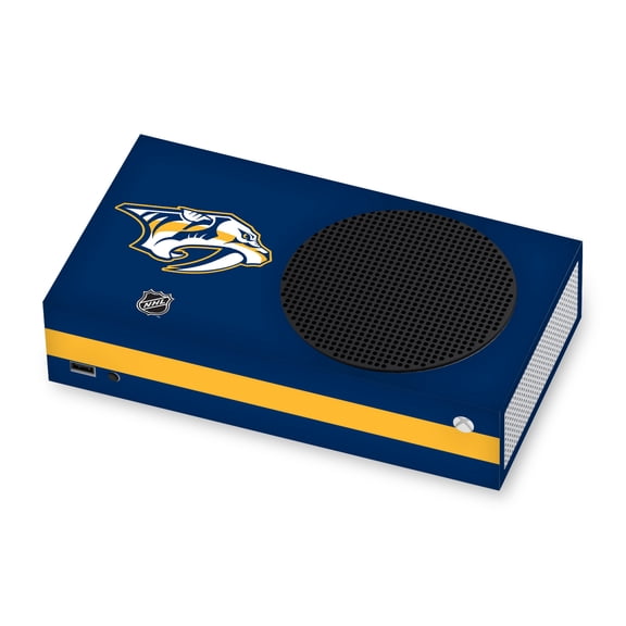 Head Case Designs Officially Licensed NHL Nashville Predators Plain Vinyl Sticker Skin Decal Cover Compatible with Microsoft Xbox Series S Console