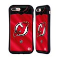 thumbnail image 1 of Head Case Designs Officially Licensed NHL New Jersey Devils Jersey Hybrid Case Compatible with Apple iPhone 7 Plus / iPhone 8 Plus, 1 of 7