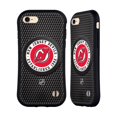 thumbnail image 1 of Head Case Designs Officially Licensed NHL New Jersey Devils Puck Texture Hybrid Case Compatible with Apple iPhone 7 / 8 / SE 2020 & 2022, 1 of 7
