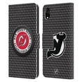 thumbnail image 1 of Head Case Designs Officially Licensed NHL New Jersey Devils Puck Texture Leather Book Wallet Case Cover Compatible with Apple iPhone XR, 1 of 6