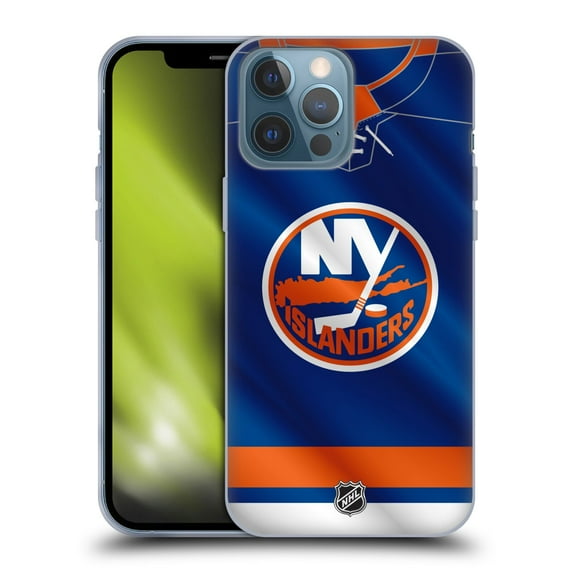 Head Case Designs Officially Licensed NHL New York Islanders Jersey Soft Gel Case Compatible with Apple iPhone 13 Pro Max