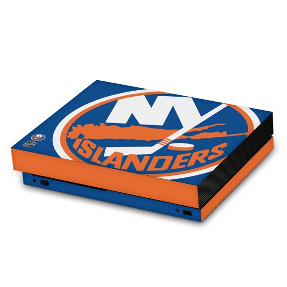 Head Case Designs Officially Licensed NHL New York Islanders Oversized Vinyl Sticker Skin Decal Cover Compatible with Microsoft Xbox One X Console