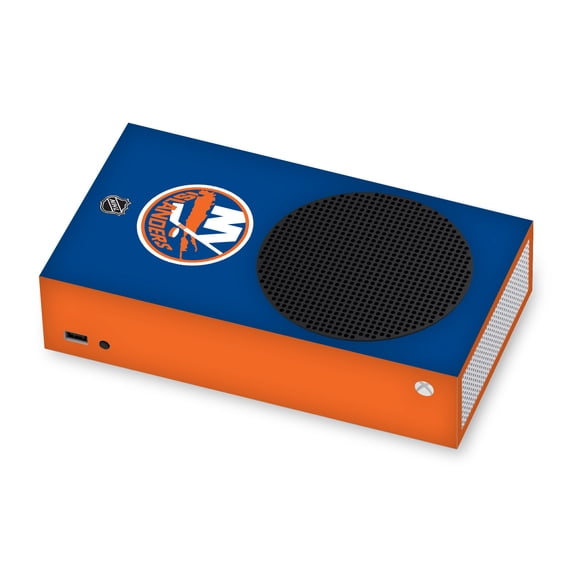 Head Case Designs Officially Licensed NHL New York Islanders Plain Vinyl Sticker Skin Decal Cover Compatible with Microsoft Xbox Series S Console