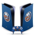 thumbnail image 1 of Head Case Designs Officially Licensed NHL New York Islanders Plain Vinyl Sticker Skin Decal Cover Compatible with Sony PS5 Digital Edition Bundle, 1 of 8