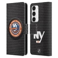 thumbnail image 1 of Head Case Designs Officially Licensed NHL New York Islanders Puck Texture Leather Book Wallet Case Cover Compatible with Samsung Galaxy S23 5G, 1 of 6
