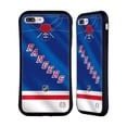 thumbnail image 1 of Head Case Designs Officially Licensed NHL New York Rangers Jersey Hybrid Case Compatible with Apple iPhone 7 Plus / iPhone 8 Plus, 1 of 7