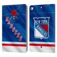 thumbnail image 1 of Head Case Designs Officially Licensed NHL New York Rangers Jersey Leather Book Wallet Case Cover Compatible with Apple iPad 9.7 2017 / iPad 9.7 2018, 1 of 6