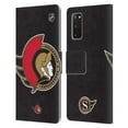 thumbnail image 1 of Head Case Designs Officially Licensed NHL Ottawa Senators Oversized Leather Book Wallet Case Cover Compatible with Samsung Galaxy S20 / S20 5G, 1 of 6