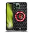 thumbnail image 1 of Head Case Designs Officially Licensed NHL Ottawa Senators Puck Texture Soft Gel Case Compatible with Apple iPhone 11 Pro, 1 of 7