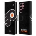 thumbnail image 1 of Head Case Designs Officially Licensed NHL Philadelphia Flyers Oversized Leather Book Wallet Case Cover Compatible with Samsung Galaxy S22 Ultra 5G, 1 of 6