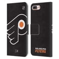 thumbnail image 1 of Head Case Designs Officially Licensed NHL Philadelphia Flyers Oversized Leather Book Wallet Case Cover Compatible with Apple iPhone 7 Plus / iPhone 8 Plus, 1 of 6