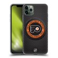 thumbnail image 1 of Head Case Designs Officially Licensed NHL Philadelphia Flyers Puck Texture Soft Gel Case Compatible with Apple iPhone 11 Pro Max, 1 of 7