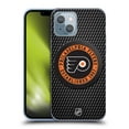 thumbnail image 1 of Head Case Designs Officially Licensed NHL Philadelphia Flyers Puck Texture Soft Gel Case Compatible with Apple iPhone 14, 1 of 7