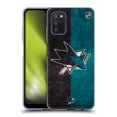 thumbnail image 1 of Head Case Designs Officially Licensed NHL San Jose Sharks Half Distressed Soft Gel Case Compatible with Samsung Galaxy A03s (2021), 1 of 7