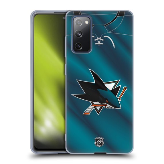 Head Case Designs Officially Licensed NHL San Jose Sharks Jersey Soft Gel Case Compatible with Samsung Galaxy S20 FE / 5G