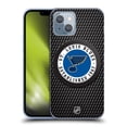 thumbnail image 1 of Head Case Designs Officially Licensed NHL St Louis Blues Puck Texture Soft Gel Case Compatible with Apple iPhone 14, 1 of 7