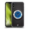 thumbnail image 1 of Head Case Designs Officially Licensed NHL St Louis Blues Puck Texture Soft Gel Case Compatible with Apple iPhone XS Max, 1 of 7