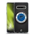 thumbnail image 1 of Head Case Designs Officially Licensed NHL St Louis Blues Puck Texture Soft Gel Case Compatible with Samsung Galaxy S10, 1 of 7