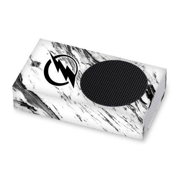 Head Case Designs Officially Licensed NHL Tampa Bay Lightning Marble Vinyl Sticker Skin Decal Cover Compatible with Microsoft Xbox Series S Console