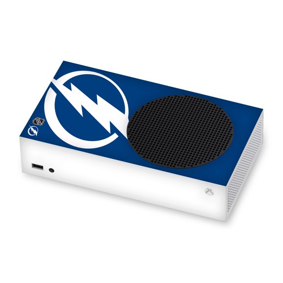 Head Case Designs Officially Licensed NHL Tampa Bay Lightning Oversized Vinyl Sticker Skin Decal Cover Compatible with Microsoft Xbox Series S Console