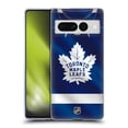 thumbnail image 1 of Head Case Designs Officially Licensed NHL Toronto Maple Leafs Jersey Soft Gel Case Compatible with Google Pixel 7 Pro, 1 of 7