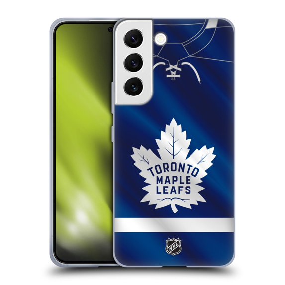 Head Case Designs Officially Licensed NHL Toronto Maple Leafs Jersey Soft Gel Case Compatible with Samsung Galaxy S22 5G