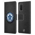 thumbnail image 1 of Head Case Designs Officially Licensed NHL Toronto Maple Leafs Puck Texture Leather Book Wallet Case Cover Compatible with Samsung Galaxy S20 / S20 5G, 1 of 6