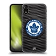 thumbnail image 1 of Head Case Designs Officially Licensed NHL Toronto Maple Leafs Puck Texture Soft Gel Case Compatible with Apple iPhone XR, 1 of 7